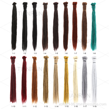 Dreadlack Locs Crochet Hair 20 inch Dreadlack Locs Crochet Hair Pre looped Synthetic Crochet Braiding Hair for Women